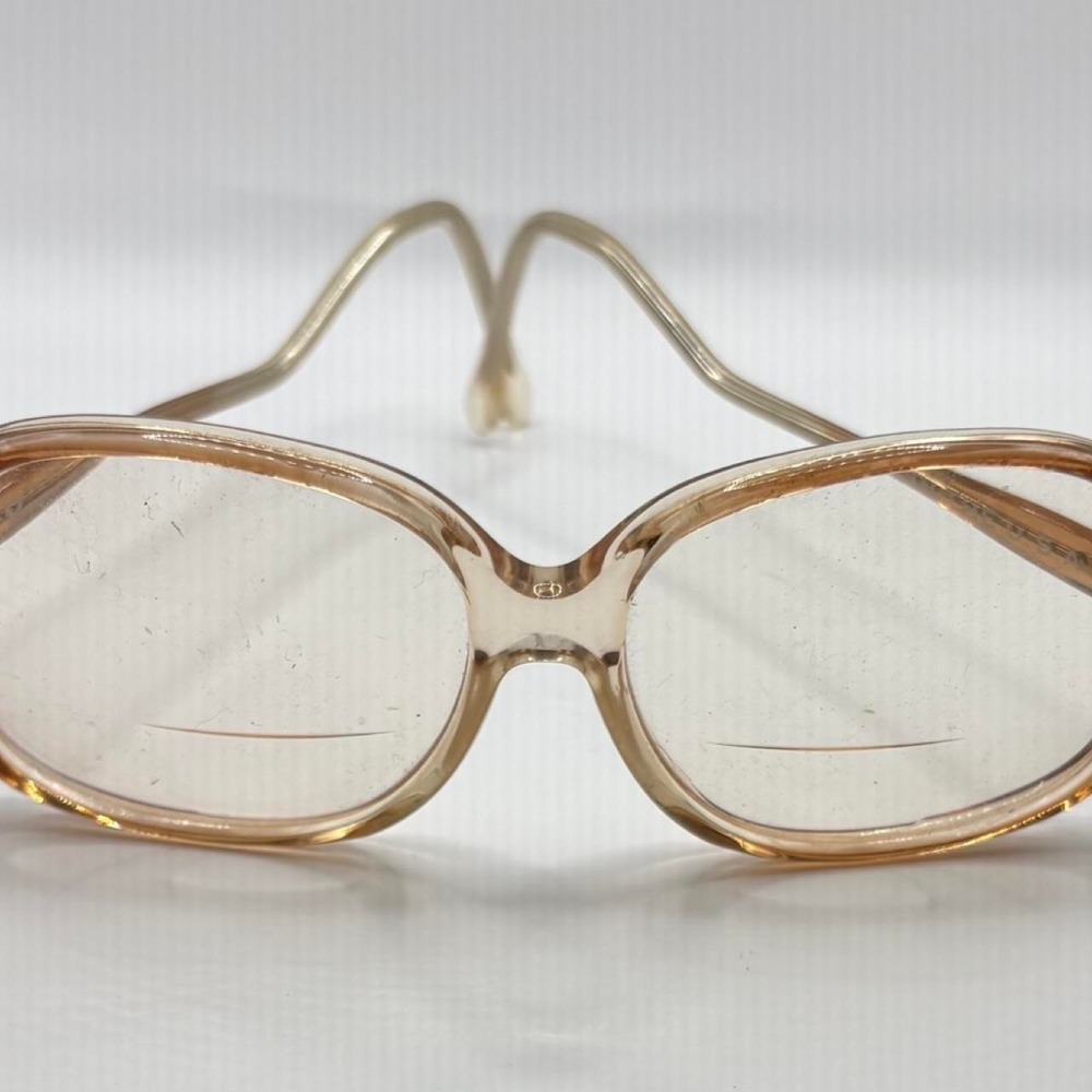 Vintage 70s 80s 90s Brown & Tan Acetate Eyeglasses Grannycore disco bifocals